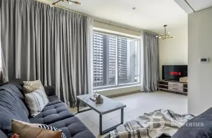 Apartment - 1 Bedroom - 1 Bathroom for rent in Burj Views B - Burj Views - Downtown Dubai - Dubai