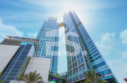 شقة - 3 غرف نوم - 4 حمامات للايجار في أبراج نيشن تاورز - شارع الكورنيش - أبوظبي