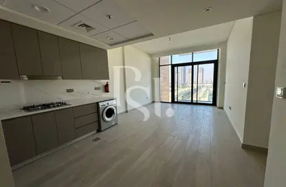 Kitchen image for: Apartment - 2 Bedrooms - 3 Bathrooms for rent in Azizi Riviera 22 - Meydan One - Meydan - Dubai, Image 1