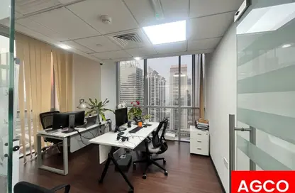 Office Space - Studio - 1 Bathroom for rent in Tiffany Tower - JLT Cluster W - Jumeirah Lake Towers - Dubai