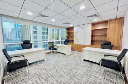 Office Space - Studio - 2 Bathrooms for rent in Hamdan Street - Abu Dhabi