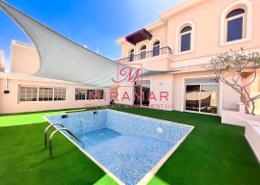 Pool image for: Villa - 5 bedrooms - 6 bathrooms for rent in Al Raha Golf Gardens - Abu Dhabi, Image 1