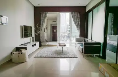 شقة - غرفة نوم - 1 حمام للايجار في برج يوبورا 1 - أبراج يو بورا - الخليج التجاري - دبي