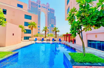Apartment - 3 Bedrooms - 5 Bathrooms for rent in Marina Sunset Bay - The Marina - Abu Dhabi