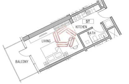 شقة - 1 حمام للبيع في كنال هايتس 2 - الخليج التجاري - دبي شقة - 1 حمام للبيع في كنال هايتس 2 - الخليج التجاري - دبي