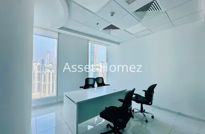 Office Space - Studio - 3 Bathrooms for rent in The Bay Gate - Business Bay - Dubai