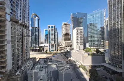 مكتب - استوديو للايجار في البرج الفضي - الخليج التجاري - دبي