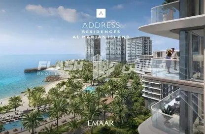شقة - غرفة نوم - 1 حمام للبيع في العنوان ريزدنس - جزيرة المرجان - رأس الخيمة