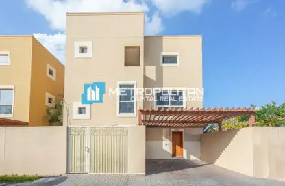 Outdoor Building image for: Townhouse - 4 Bedrooms - 6 Bathrooms for sale in Al Mariah Community - Al Raha Gardens - Abu Dhabi, Image 1