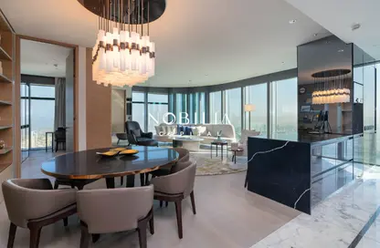 Apartment - 2 Bedrooms - 3 Bathrooms for rent in One Za'abeel Tower - Zabeel 1 - Zabeel - Dubai
