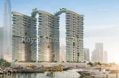 شقة - غرفة نوم - 2 حمامات للبيع في بناية ايه - داماك باي - دبي هاربور - دبي