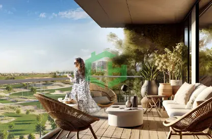 Apartment - 2 Bedrooms - 3 Bathrooms for sale in Golf Greens 1 - Tower A - Golf Greens - DAMAC Hills - Dubai