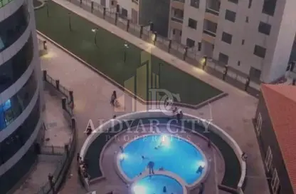 شقة - غرفة نوم - 1 حمام للبيع في أورينت تاور 2 - أورينت تاور - البستان - عجمان