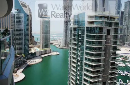 Outdoor Building image for: Apartment - 2 Bedrooms - 2 Bathrooms for sale in Marinascape Oceanic - Trident Marinascape - Dubai Marina - Dubai, Image 1