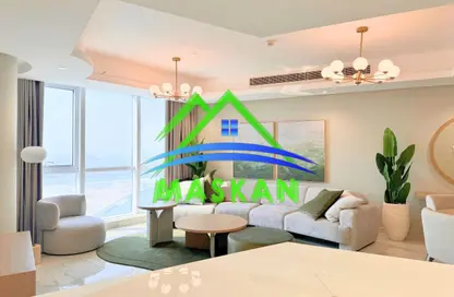 Apartment - 3 Bedrooms - 4 Bathrooms for rent in Leaf Tower - Tamouh - Al Reem Island - Abu Dhabi