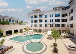 Pool image for: Apartment - 1 bedroom - 2 bathrooms for rent in Amber Residency - Umm Suqeim - Dubai, Image 1
