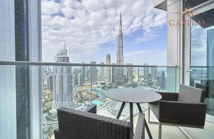 Balcony image for: Apartment - 2 Bedrooms - 3 Bathrooms for sale in The Address Residence Fountain Views 1 - The Address Residence Fountain Views - Downtown Dubai - Dubai, Image 1
