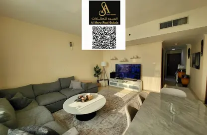 Apartment - 1 Bedroom - 2 Bathrooms for sale in Orient Tower 1 - Orient Towers - Al Bustan - Ajman