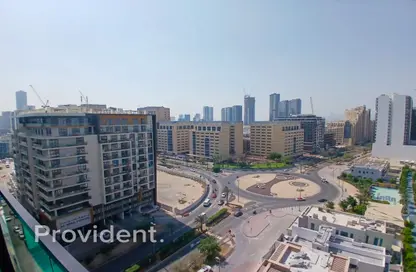Apartment - Studio - 1 Bathroom for rent in Binghatti Azure - Jumeirah Village Circle - Dubai