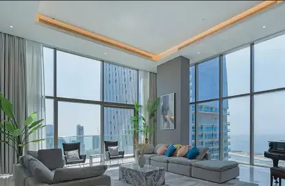 Penthouse - 4 Bedrooms - 7 Bathrooms for rent in Jumeirah Living Marina Gate - Marina Gate - Dubai Marina - Dubai