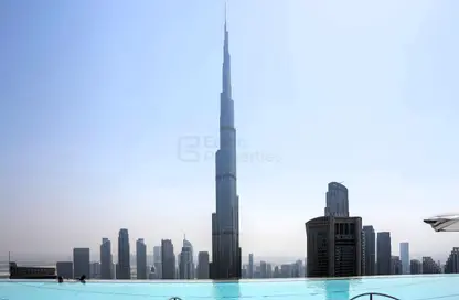 Outdoor Building image for: Penthouse - 3 Bedrooms - 4 Bathrooms for sale in Bridge Sky - Burj Khalifa Area - Downtown Dubai - Dubai, Image 1