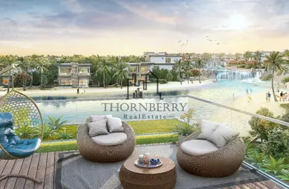 Townhouse - 4 Bedrooms - 3 Bathrooms for sale in Costa Brava 2 - Costa Brava at DAMAC Lagoons - Damac Lagoons - Dubai