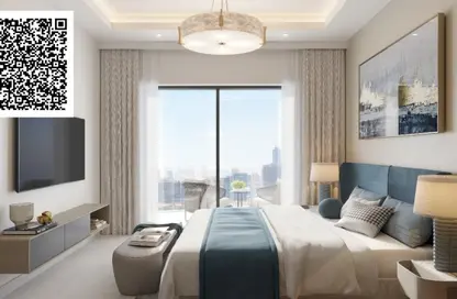 Apartment - 1 Bedroom - 2 Bathrooms for sale in Tower C1 - Ajman Pearl Towers - Ajman Downtown - Ajman