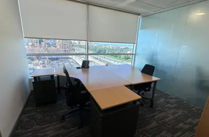 Business Centre - Studio - 2 Bathrooms for rent in Concord Tower - Dubai Media City - Dubai