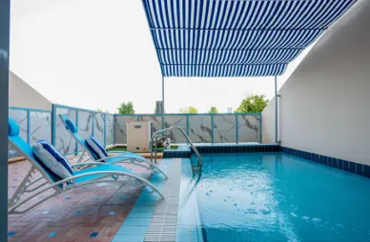 صورة لـ حوض سباحة تاون هاوس - 3 غرف نوم - 3 حمامات للايجار في شقق سراي - نخلة جميرا - دبي ، صورة رقم 1