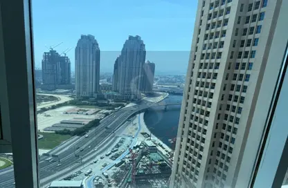 Office Space - Studio - 1 Bathroom for rent in Churchill Towers - Business Bay - Dubai