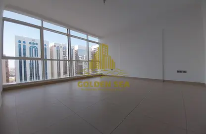Empty Room image for: Apartment - 1 Bedroom - 2 Bathrooms for rent in Al Taghreed Tower - Airport Road - Abu Dhabi, Image 1