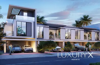 Townhouse - 4 Bedrooms - 5 Bathrooms for sale in Violet 4 Phase 2 - Damac Hills 2 - Dubai
