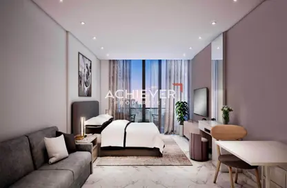 Living Room image for: Apartment - 2 Bedrooms - 2 Bathrooms for sale in Rukan 1 - Rukan - Dubai, Image 1