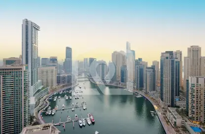 Penthouse - 4 Bedrooms - 5 Bathrooms for rent in Silverene Tower A - Silverene - Dubai Marina - Dubai