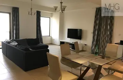 شقة - غرفة نوم - 2 حمامات للايجار في بحر 1 - بحر - مساكن شاطئ الجميرا - دبي