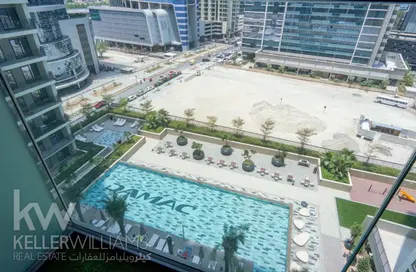 صورة لـ حوض سباحة شقة - غرفة نوم - 1 حمام للبيع في برج زادا - الخليج التجاري - دبي ، صورة رقم 1