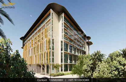 Outdoor Building image for: Apartment - 1 Bedroom - 2 Bathrooms for sale in Oasis 2 - Oasis Residences - Masdar City - Abu Dhabi, Image 1