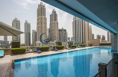 Apartment - Studio - 1 Bathroom for rent in 8 Boulevard Walk - Mohammad Bin Rashid Boulevard - Downtown Dubai - Dubai