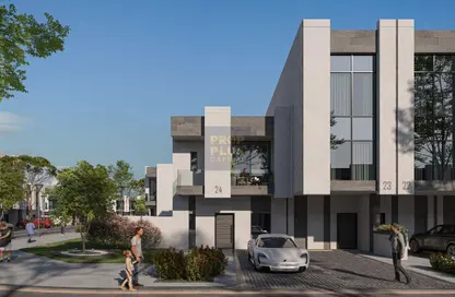 Townhouse - 4 Bedrooms - 7 Bathrooms for sale in Reportage Village Khalifa City - Khalifa City - Abu Dhabi