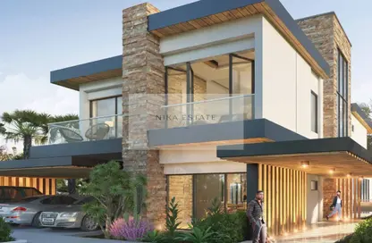Villa - 4 Bedrooms - 4 Bathrooms for sale in Costa Brava 1 - Costa Brava at DAMAC Lagoons - Damac Lagoons - Dubai