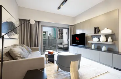 Apartment - 2 Bedrooms - 2 Bathrooms for rent in MAG 318 - Business Bay - Dubai