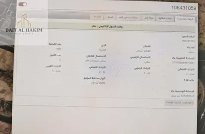 أرض - استوديو للبيع في العامرة جاردنز - العامرة - عجمان