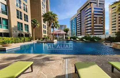Pool image for: Apartment - 1 Bedroom - 2 Bathrooms for rent in Capital Plaza - Corniche Road - Abu Dhabi, Image 1