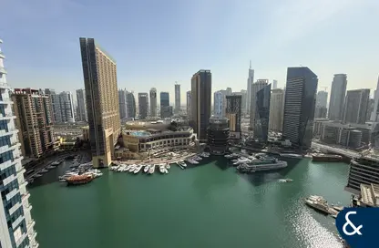 Apartment - Studio - 1 Bathroom for rent in Bay Central West - Bay Central - Dubai Marina - Dubai