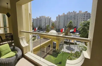 Apartment - 2 Bedrooms - 4 Bathrooms for rent in Al Das - Shoreline Apartments - Palm Jumeirah - Dubai