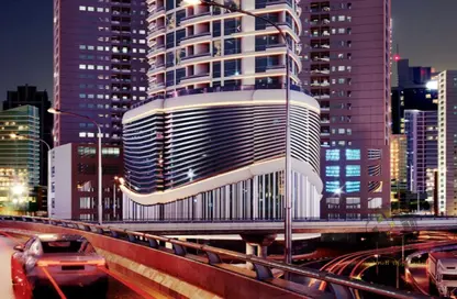 Apartment - 1 Bedroom - 2 Bathrooms for sale in Tower C1 - Ajman Pearl Towers - Ajman Downtown - Ajman