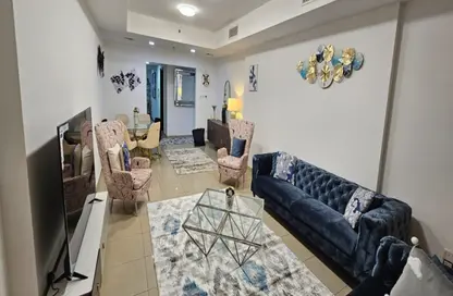 Apartment - 2 Bedrooms - 2 Bathrooms for rent in Beach Tower 2 - Al Khan Lagoon - Al Khan - Sharjah