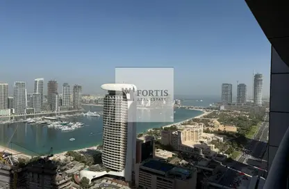 شقة - 2 غرف نوم - 2 حمامات للايجار في برج الأميرة - دبي مارينا - دبي