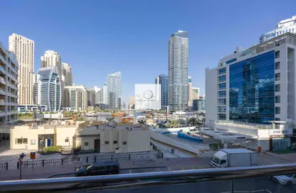 شقة - غرفة نوم - 1 حمام للايجار في برج دي إي سي 1 - D.E.C.  أبراج - دبي مارينا - دبي