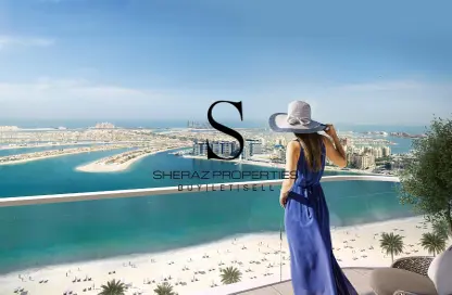 Apartment - 1 Bedroom - 1 Bathroom for sale in Grand Bleu Tower - EMAAR Beachfront - Dubai Harbour - Dubai